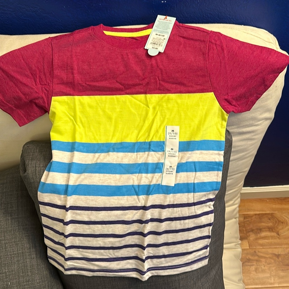 Cat and Jack striped T-shirt